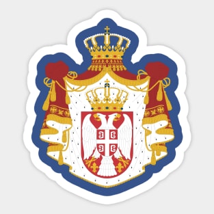 Kingdom of Serbia Sticker